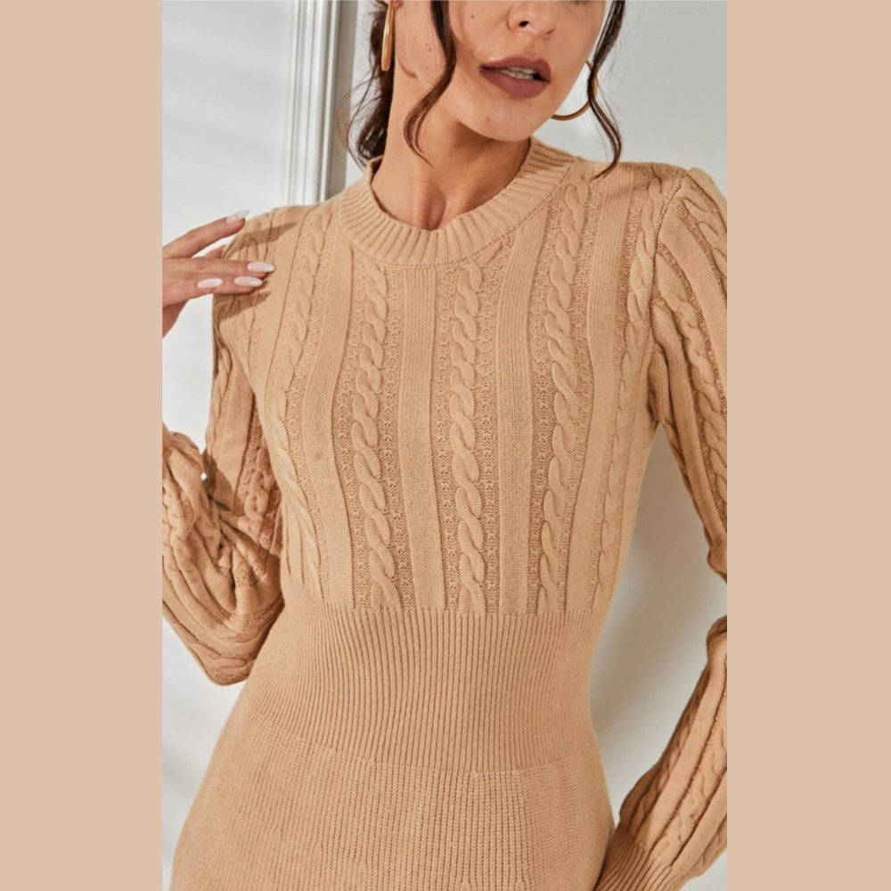 Isarra Knit Sweater Dress