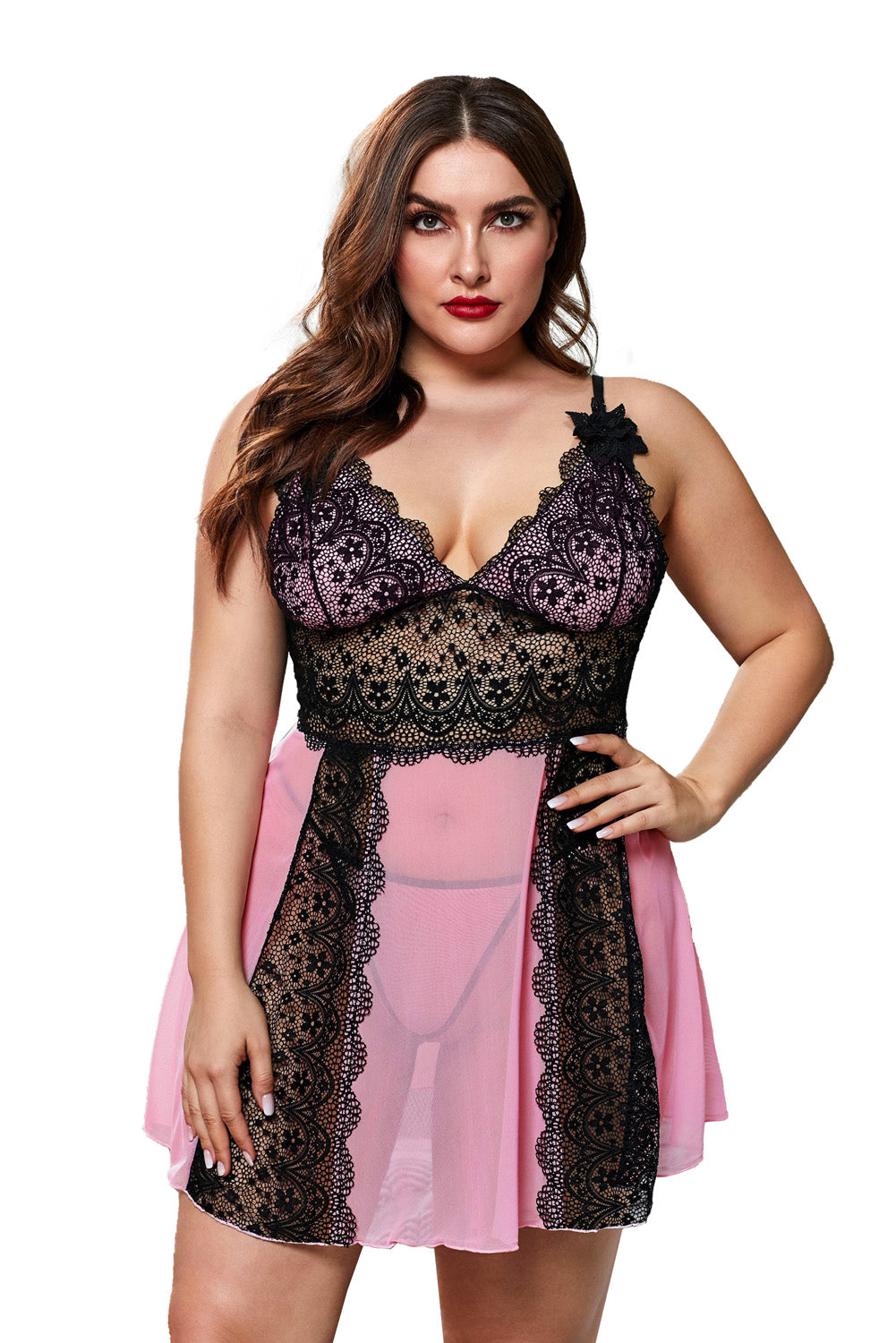 Lace Nightdress Babydoll