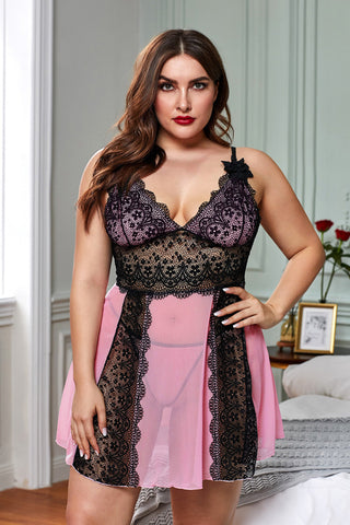 Lace Nightdress Babydoll