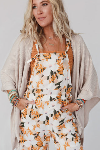 Lace Trim Ribbed Oversize Kimono