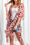 Pink Animal Print Kimono – Orro Shop