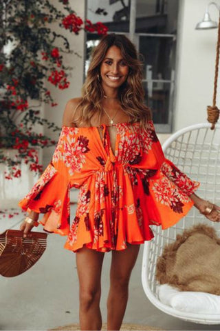 Little Sunshine Off Shoulder Dress