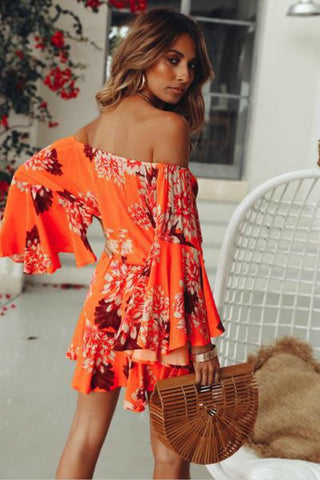 Little Sunshine Off Shoulder Dress