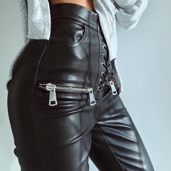 Marcela Vegan Leather Pants