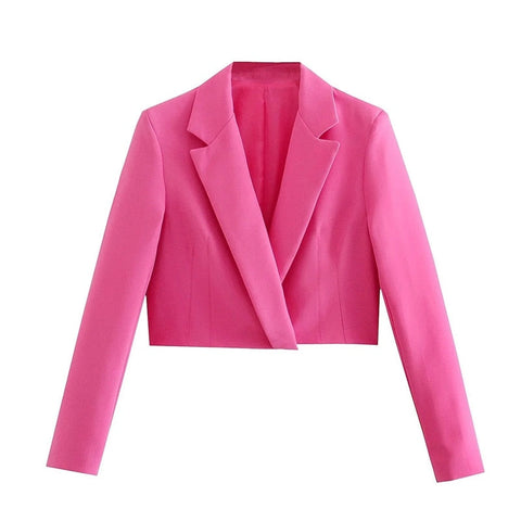 Beck – Kurzer Blazer in Rosa