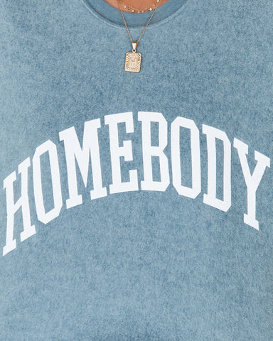 Soft Homebody Cotton Blend Sweatshirt