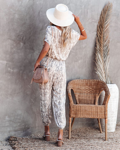 Spread Love Pocketed Shimmer Jumpsuit