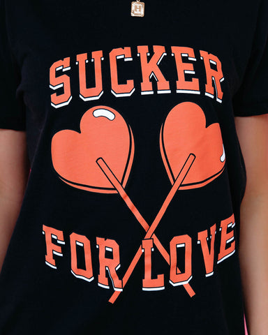 Sucker For Love Cotton Tee