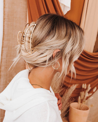 Sweetie Gold Hair Clip