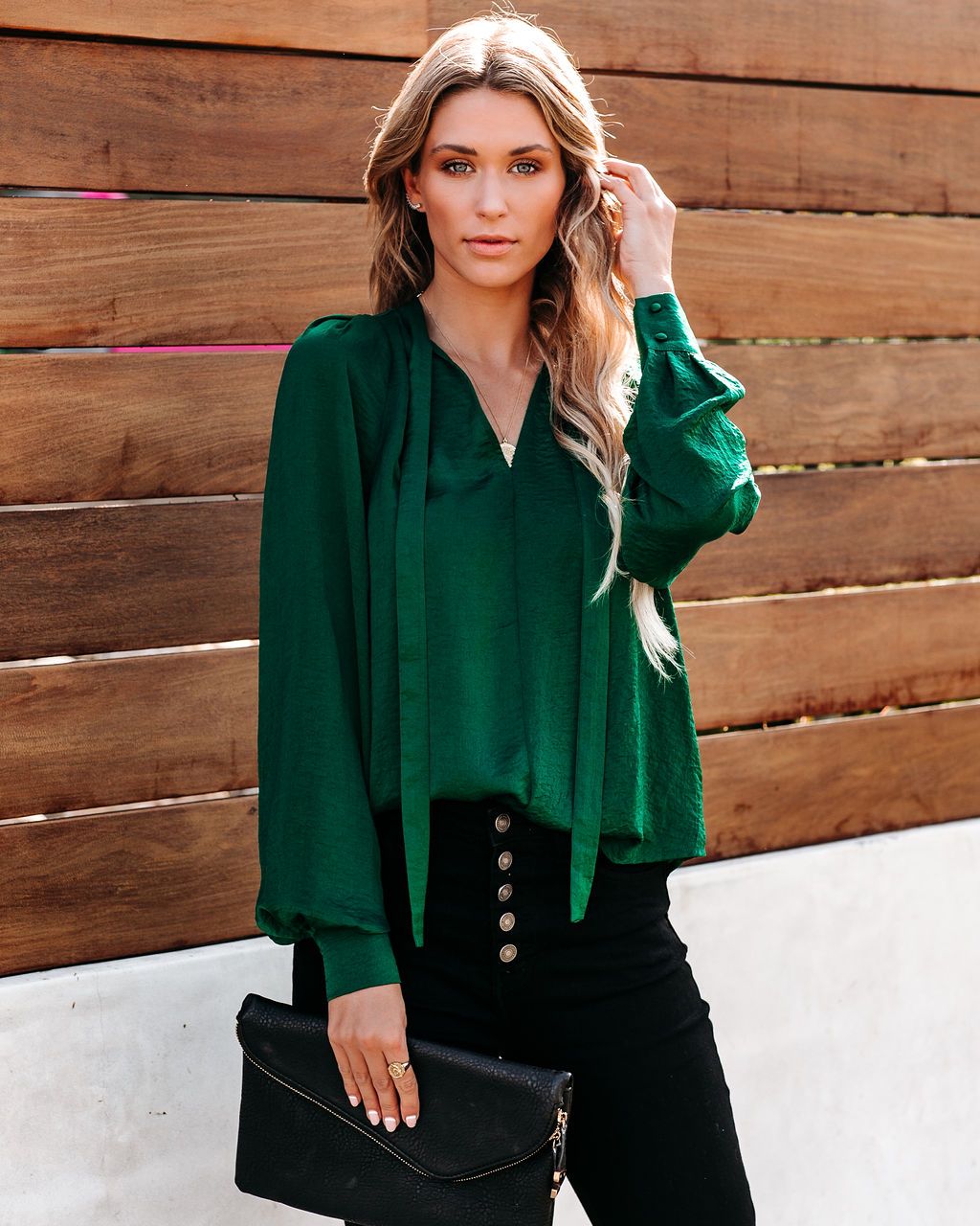 Test Blouse - Emerald