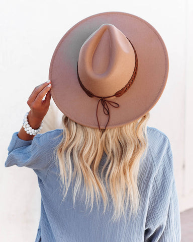 Tierra Braided Hat - Camel