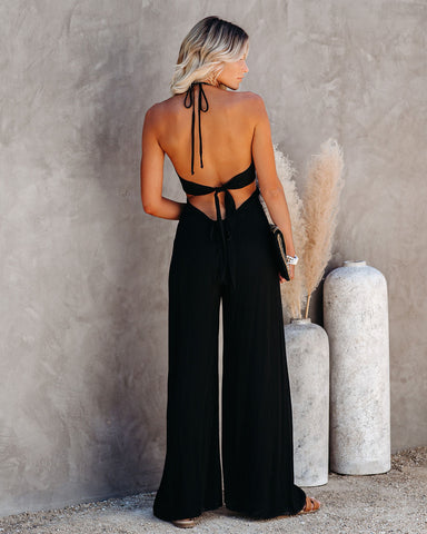 Top Influencer Halter Jumpsuit