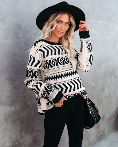 To The Beat Of The Drum Knit Sweater