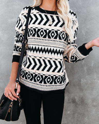 To The Beat Of The Drum Knit Sweater