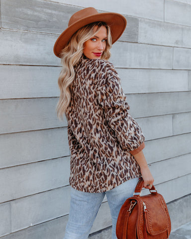 Unstoppable Button Down Leopard Shacket