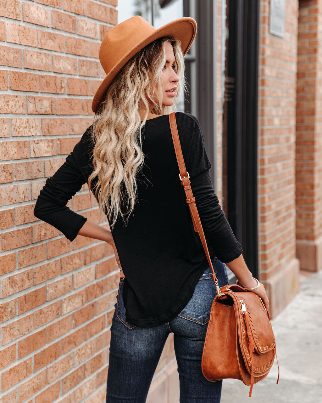 Well Loved Knit Top - Solid Black