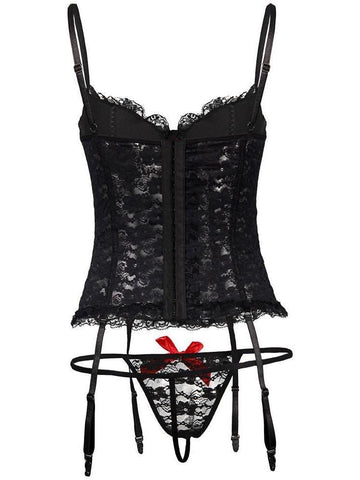 Women Lace Corset Sexy Lingerie