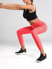 Women Leggings Booty Lifting High Waisted Tummy Control Workout Sport Yoga Pants