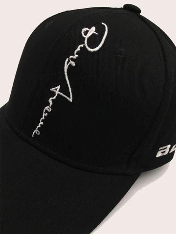 Women Letter Embroidery Baseball Cap