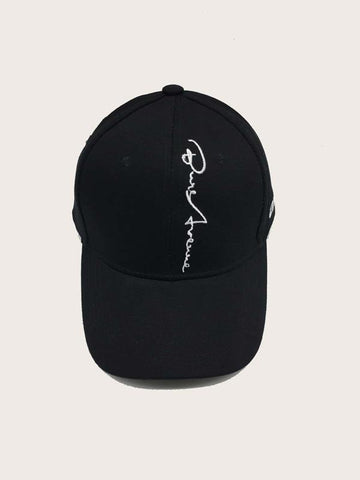 Casquette de baseball brodée avec lettres pour femmes 