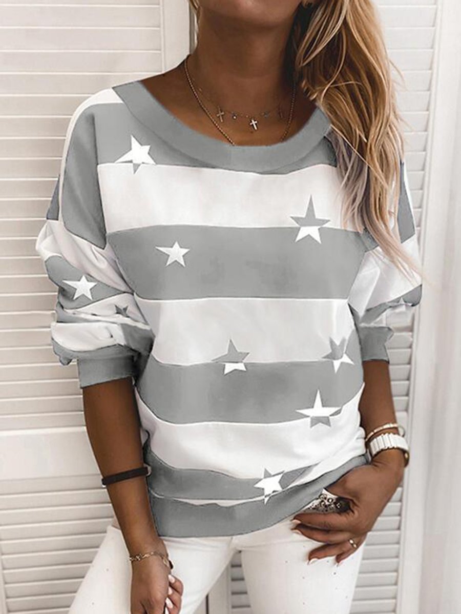 Women Loose Round Neck Sweater