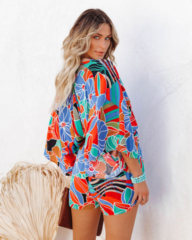 Wowza – Bedruckter Kimono-Strampler