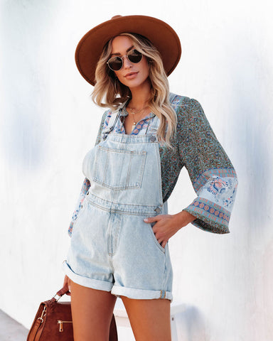 Yosemite Cotton Pocketed Denim Overalls