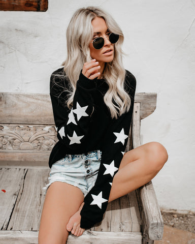 You'll Be A Star Knit Pullover